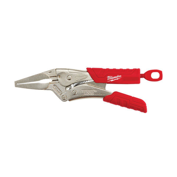 Milwaukee® TORQUE LOCK™ 48-22-3406 Locking Plier With Grip, 6 in OAL, 2.4 in Jaw Opening, 1.73 in L Jaw, Curved Jaw