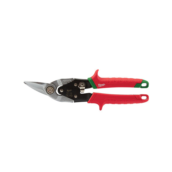 Milwaukee® 48-22-4520 Aviation Snip, Serrated Blade, Right Cut, 5 in L Cut, Steel Blade, Ergonomic Handle, 10 in OAL