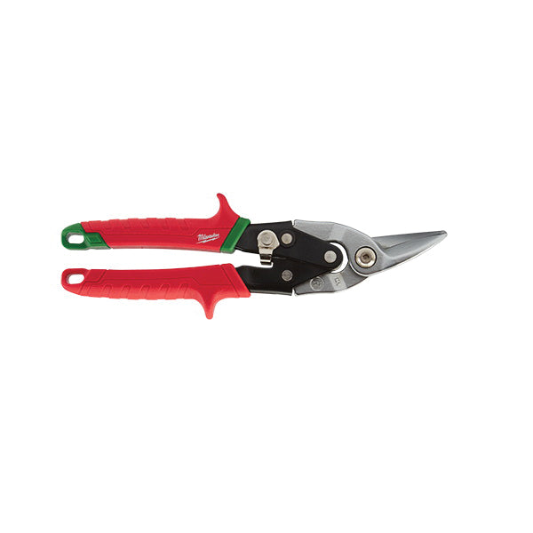 Milwaukee® 48-22-4520 Aviation Snip, Serrated Blade, Right Cut, 5 in L Cut, Steel Blade, Ergonomic Handle, 10 in OAL