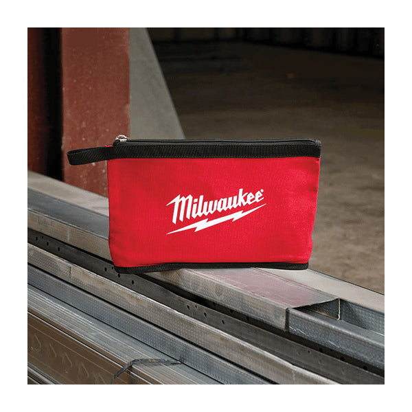 Milwaukee® 48-22-8180 Pouch, 1/4 in W, 8 in H, Canvas, Zipper Closure