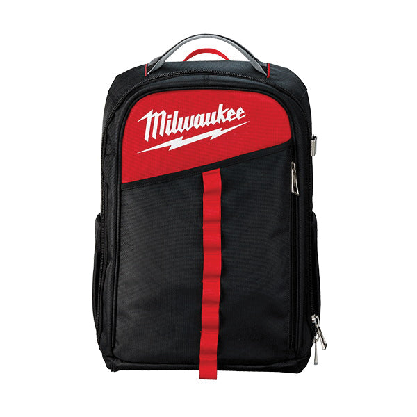 Milwaukee® 48-22-8202 Backpack, 11.8 in W, 7.87 in H, 22 -Pocket, Zipper Closure, Ballistic