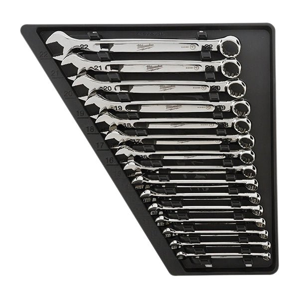 Milwaukee® 48-22-9515 Wrench Set, System of Measurement: Metric, 15 -Piece