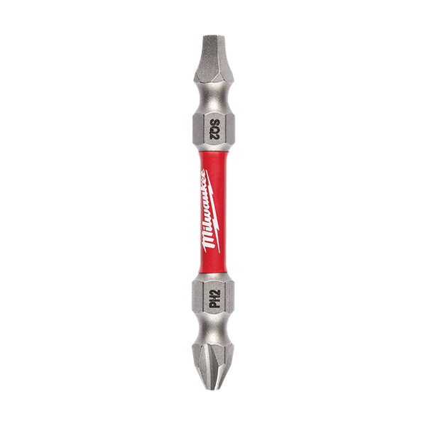 Milwaukee® SHOCKWAVE™ 48-32-4311 Double Ended Bit, Phillips®, Square Point, PH2, SQ2 Point, Double End, Alloy76™ Steel