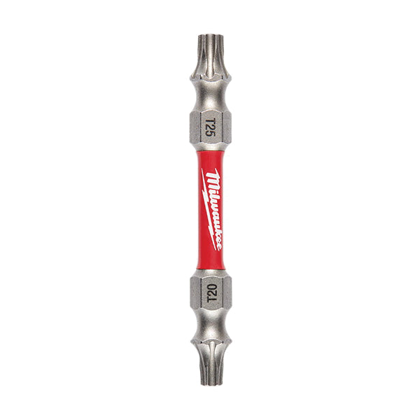 Milwaukee® SHOCKWAVE™ 48-32-4313 Impact Double Ended Bit, Torx® Point, T20, T25 Point, Double End, Alloy76™ Steel