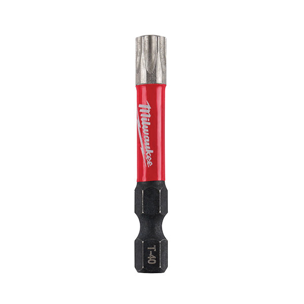 Milwaukee® Shockwave™ Impact Duty™ 48-32-4488 Impact Driver Bit, Torx® Point, T40 Point, 2 in OAL, Steel