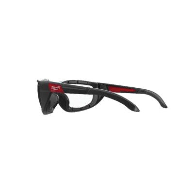 Milwaukee® 48-73-2045 Safety Glasses, Unisex, M, Polarized Lens, Anti-Fog, Anti-Scratch Lens, Black Frame