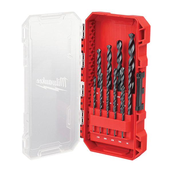 Milwaukee® Thunderbolt® 48-89-2803 Drill Bit Set, 1/16 in Min Drill Bit, 1/2 in Max Drill Bit, 135 deg Point, 15 -Piece