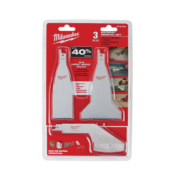 Milwaukee® SAWZALL® 49-22-5403 Material Removal Blade Set