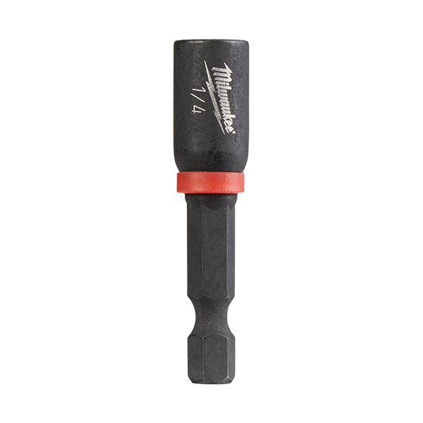 Milwaukee® SHOCKWAVE™ 49-66-4502 Nut Setter, 1/4 in Point, 1-7/8 in OAL, Steel, Black Phosphate