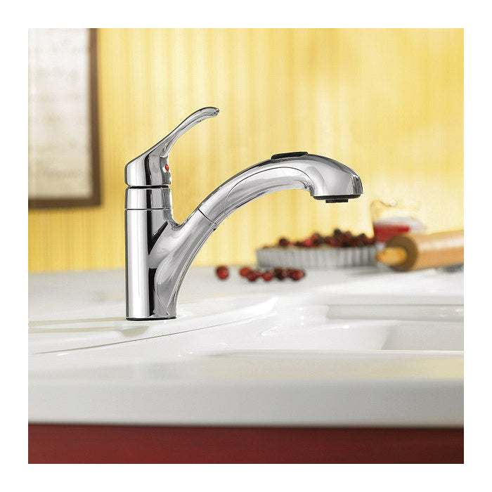 MOEN® CA87316C, Renzo™ Collection, Pull-Out, Kitchen Faucet, Chrome