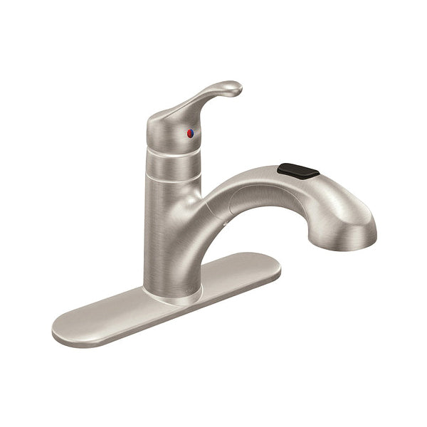 MOEN® CA87316SRS, Renzo™ Collection, Pull-Out, Kitchen Faucet, Stainless