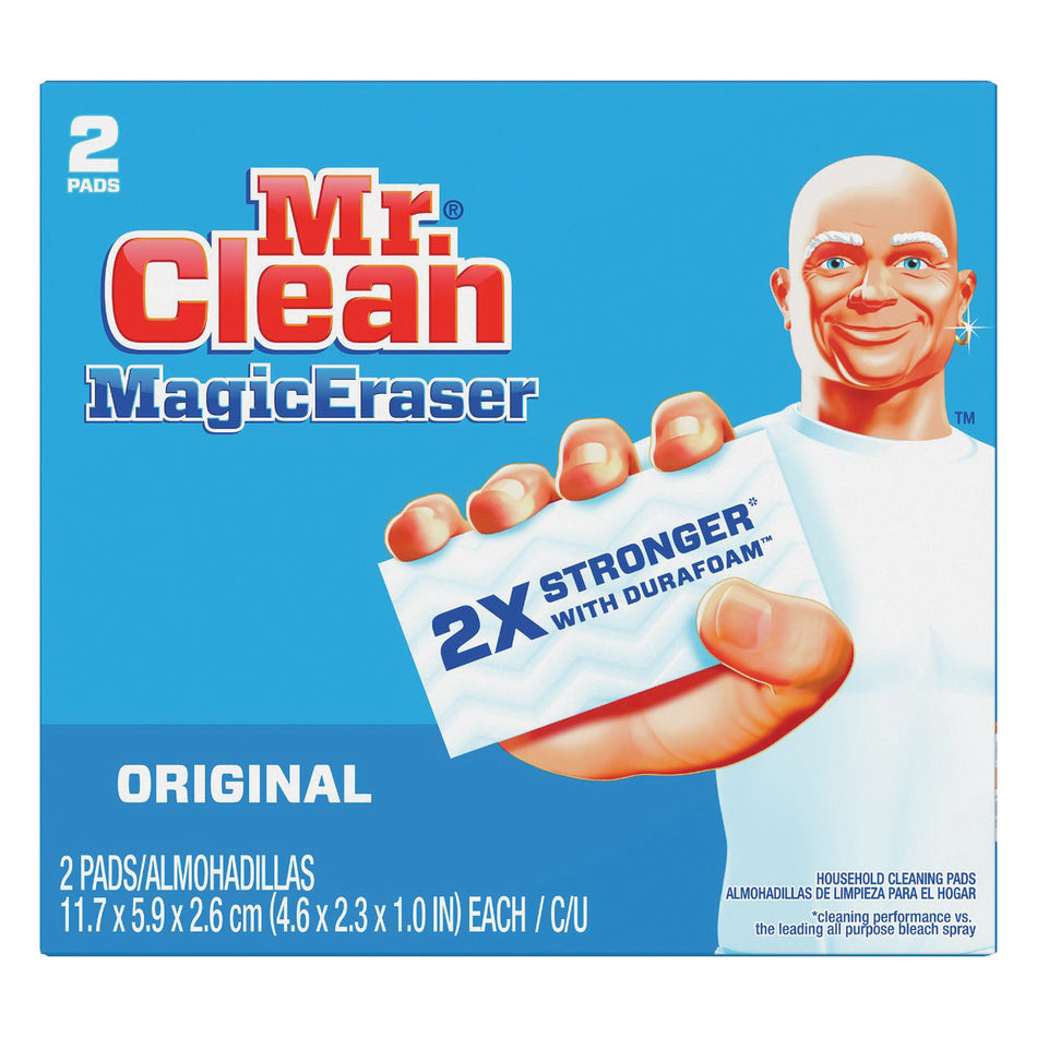 Mr. Clean 43515 Magic Eraser Original Cleansing Pad, 4.6 in L, 2.4 in W, Durafoam