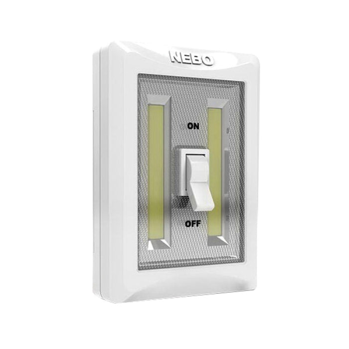 NEBO® 6699 Wireless LED Light Switch, LED Bulb, 400 Lumens Lumens, Light Output Mode: High, Low, 3 -Battery