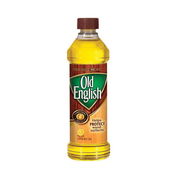 Old English® 6233875143 Lemon Oil Polish, 16 oz, Bottle, Liquid, Characteristic