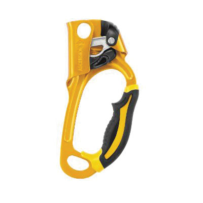 PETZL® ASCENSION B17ALA Ergonomic Handle Ascender, Aluminum/Nylon/Plastic/Stainless Steel/Rubber, Black