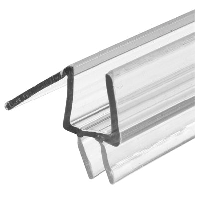 PRIME-LINE® M 6258 Frameless Shower Door Bottom Seal, Vinyl, Clear