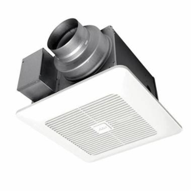 Panasonic WhisperGreen® Select™ FV-0511VK2 Ventilation Fan, 120 V, 0.1 A, Aluminum/Magnesium/Zinc Housing