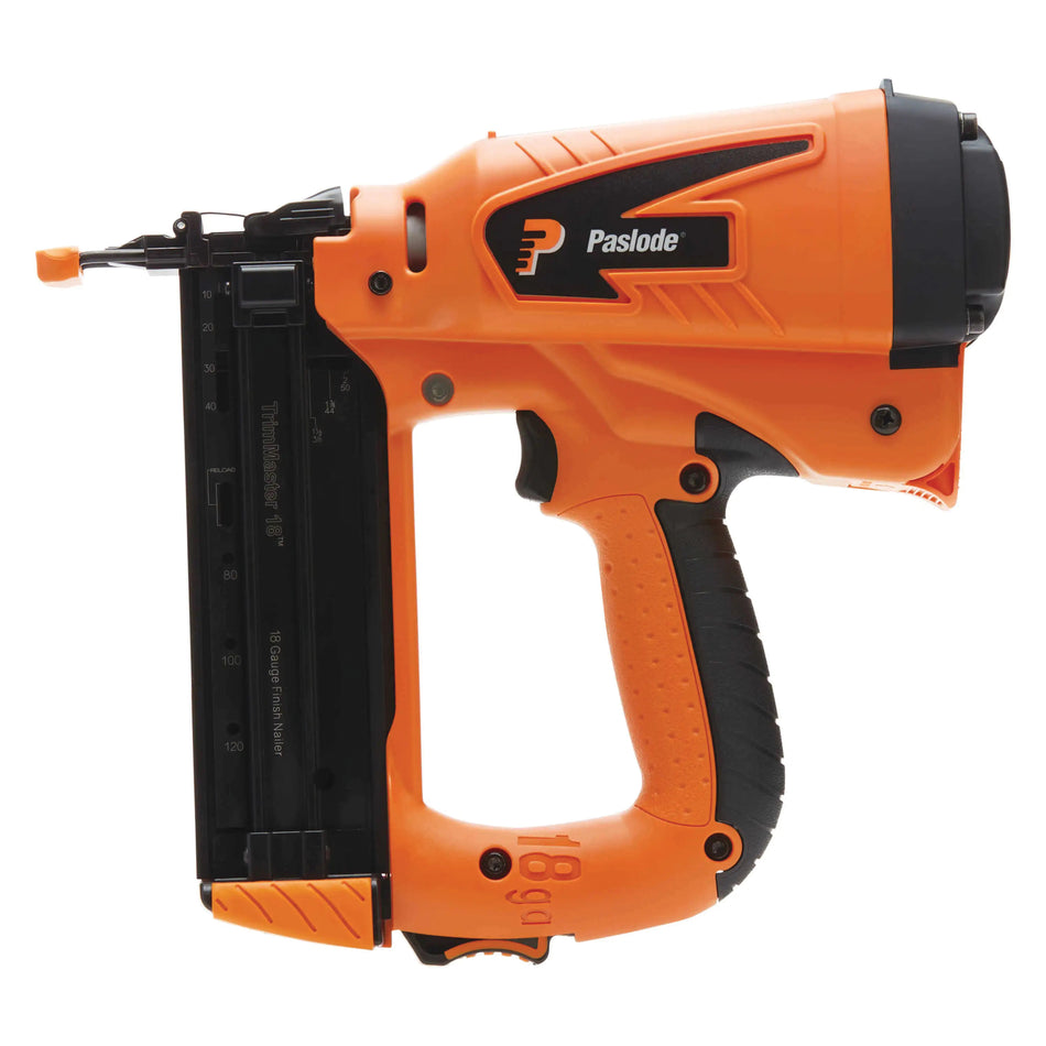 Paslode® 918000 Nailer, Tool/Kit: Tool, 100 Nail, 1 to 2 in L Nail, 2-Strip Magazine, Straight Magazine