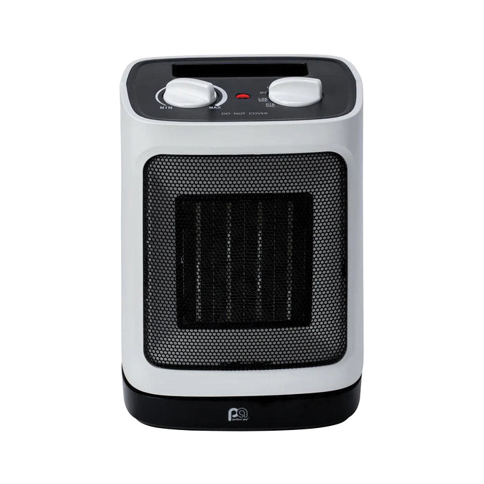 Perfect Aire 1PHC10 Heater, 125 V, 1500 W, 5120 Btu/hr BTU, Ceramic, White