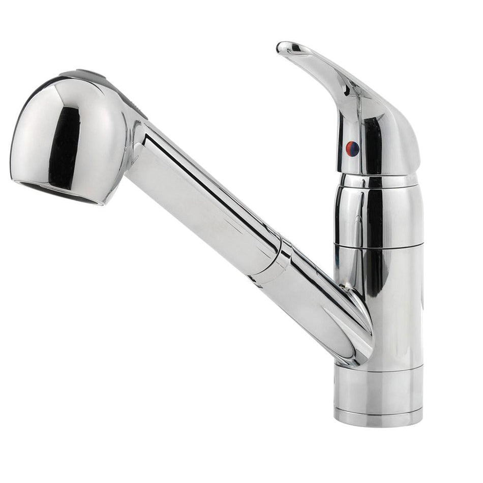 PfISTER® G133-10CC, Pfirst Series™ Collection, Deck, Single-Handle, Kitchen Faucet, Polished Chrome