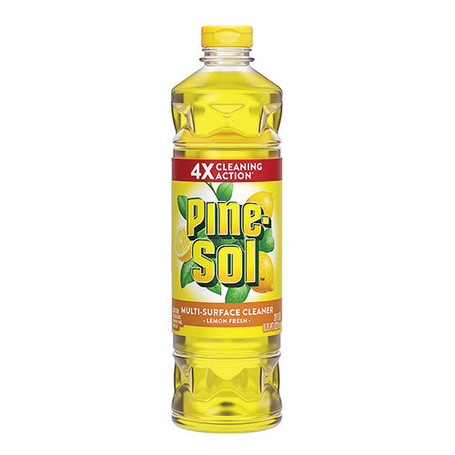 Pine-Sol® 40187 Multi-Purpose Cleaner, 28 oz, Slightly Viscous Liquid, Lemon