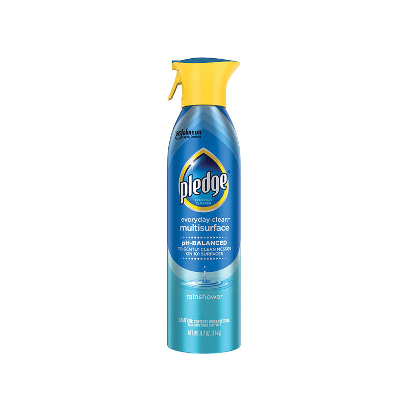 Pledge® 70790 Multi-Surface Cleaner, 9.7 oz, Rainshower