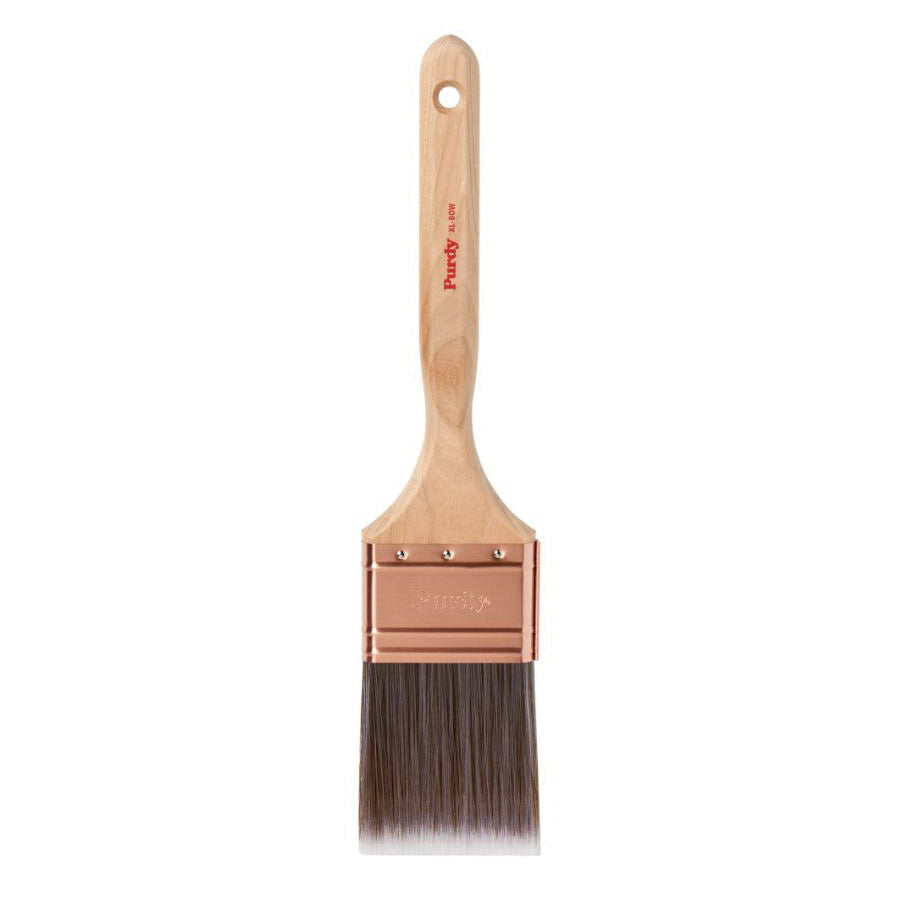 Purdy® XL® Bow™ 144064330 Paint Brush, 3 in W Brush, Medium Bristle, Nylon/Polyester Bristle, Hardwood Handle