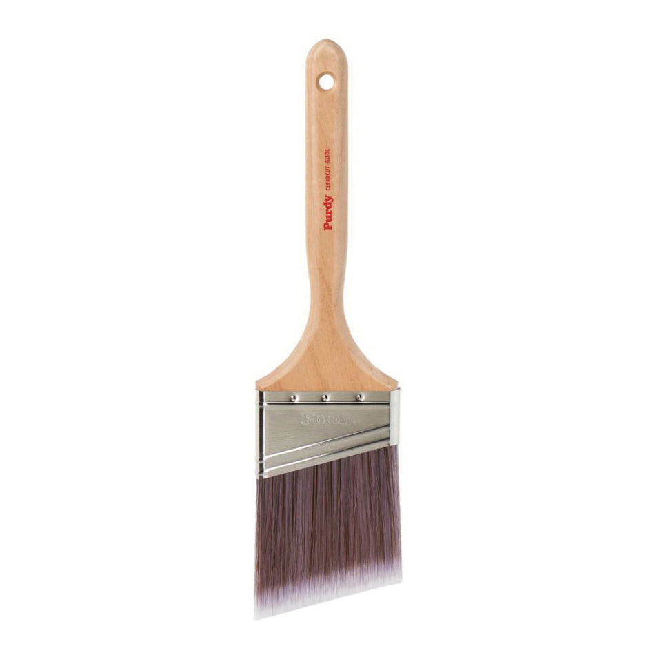 Purdy® Clearcut® Glide™ 144152120 Paint Brush, 2 in W Brush, Tynex Nylon/Orel Polyester-Blend Bristle, Hardwood Handle