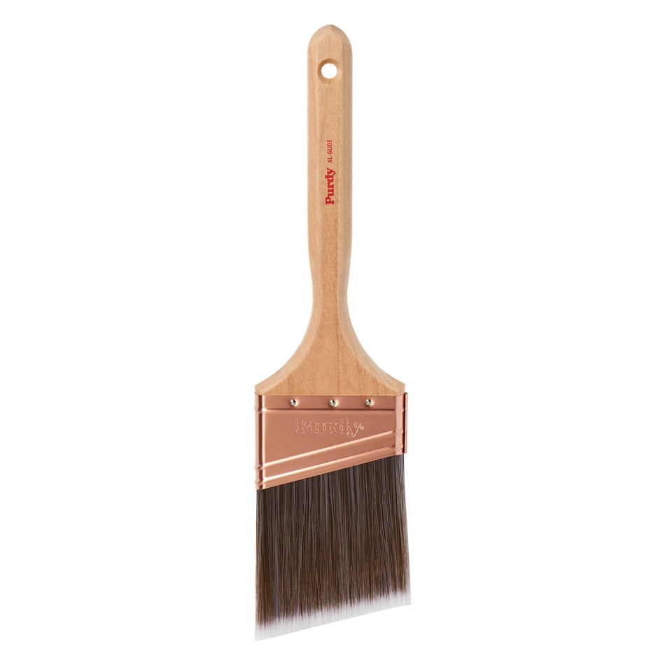 Purdy® XL® Glide™ 144152325 Paint Brush, 2-1/2 in W Brush, Medium Bristle, Hardwood Handle, 2-15/16 in OAL