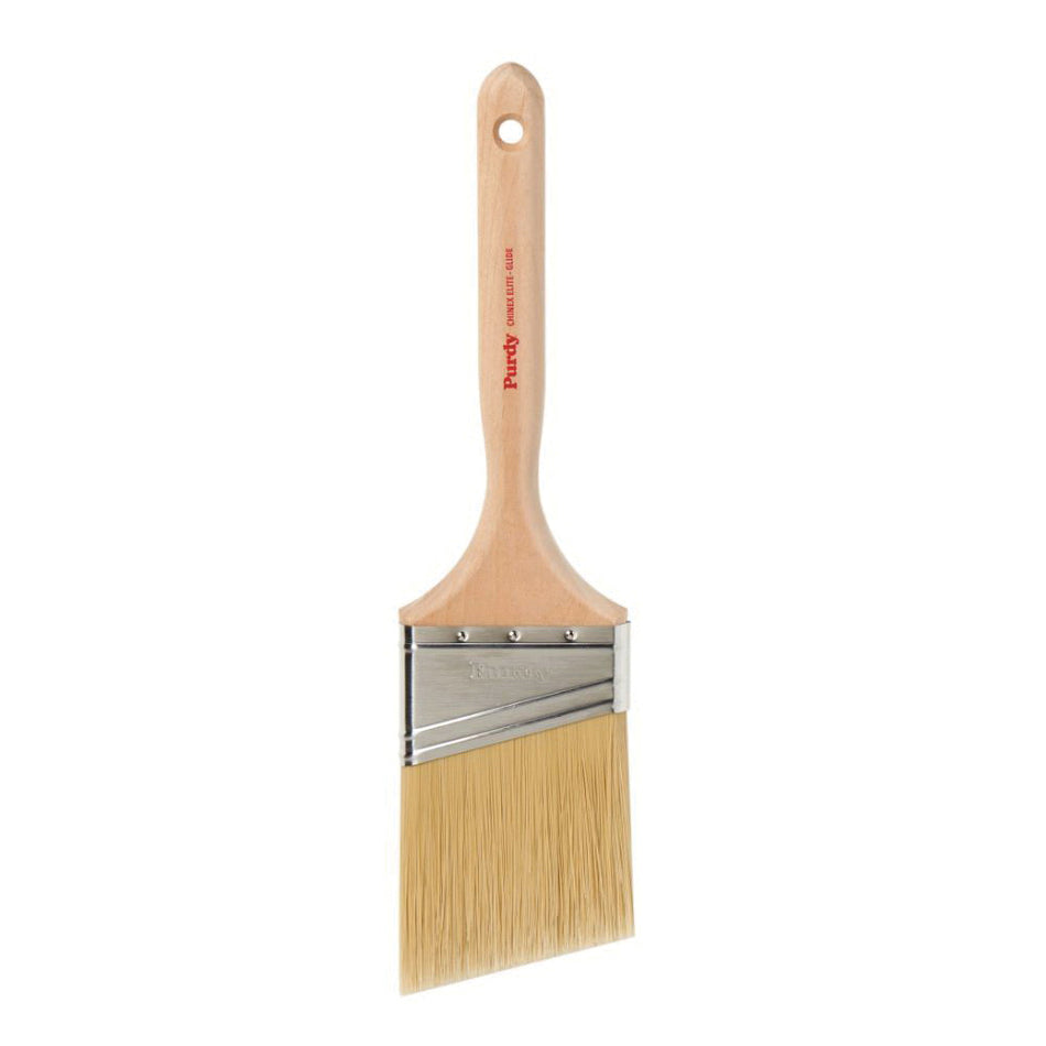 Purdy® Elite™ Glide™ 144552925 Paint Brush, 2-1/2 in W Brush, Extra Bristle, Chinex Bristle, Hardwood Handle