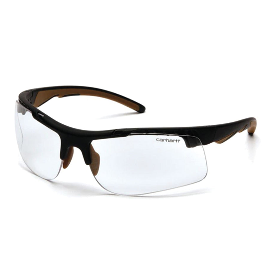 Pyramex® Rockwood® CHB710DT Safety Glasses, Clear Lens, Anti-Fog Lens, Half Frame