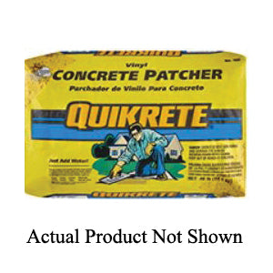 QUIKRETE® 1133-11 Concrete Patcher, Granular, Gray/Gray-Brown, Vinyl Resin, 3 days Curing, 10 lb, Pail