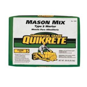 QUIKRETE® 1136-00 Mason Mix, Granular Solid, Gray to Gray Brown, 60 lb Bag