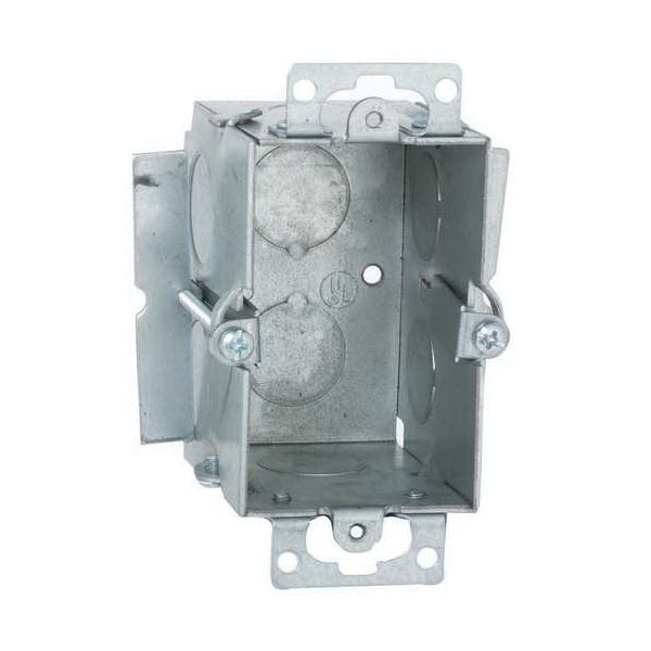 RACO® 509 Switch Box, 1 -Gang, 4 -Knockout, 12-1/2 cu-in Capacity