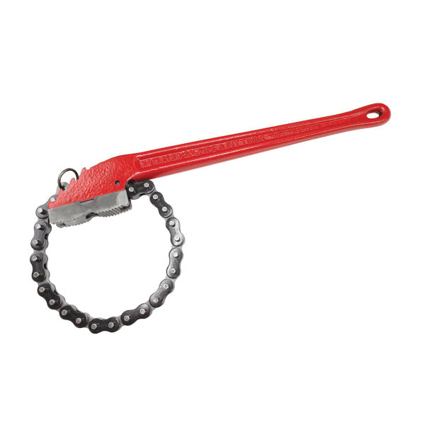 REED 02050 Heavy-Duty Chain Wrench, 1/4 to 2-1/2 in Pipe, 18 in OAL