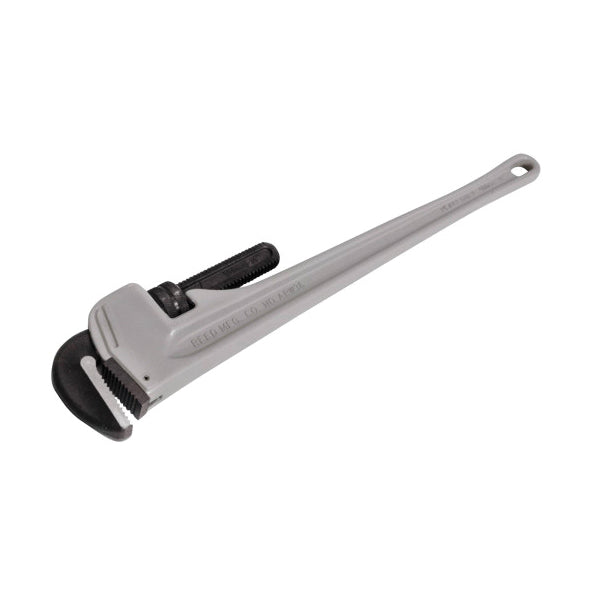 REED 02101 Heavy-Duty Pipe Wrench, 36 in OAL, 1/4 to 5 in Jaw