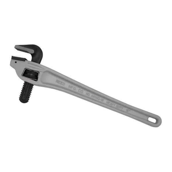 REED 02204 Heavy-Duty Pipe Wrench, 18 in OAL, 2-1/2 in Jaw