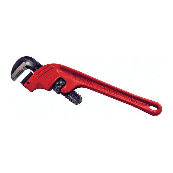 REED 02230 Heavy-Duty Pipe Wrench, 14 in OAL, 1/4 to 2 in Jaw, Heel Jaw, Alloy Steel Jaw