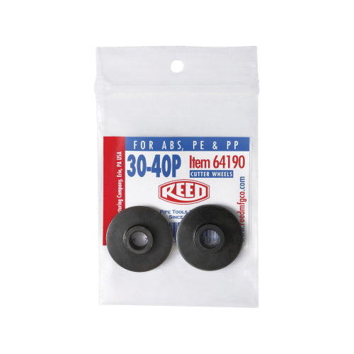 REED 64190 Cutter Wheel, Steel, For Use With: REED TC3Q, TC4Q, TC5Q and TC6Q Cutters