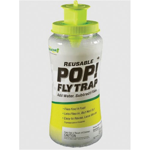 RESCUE!® PFTR-BB4 Fly Trap, Powder, Attracts: Nuisance or Filth Flies, 4, Pack