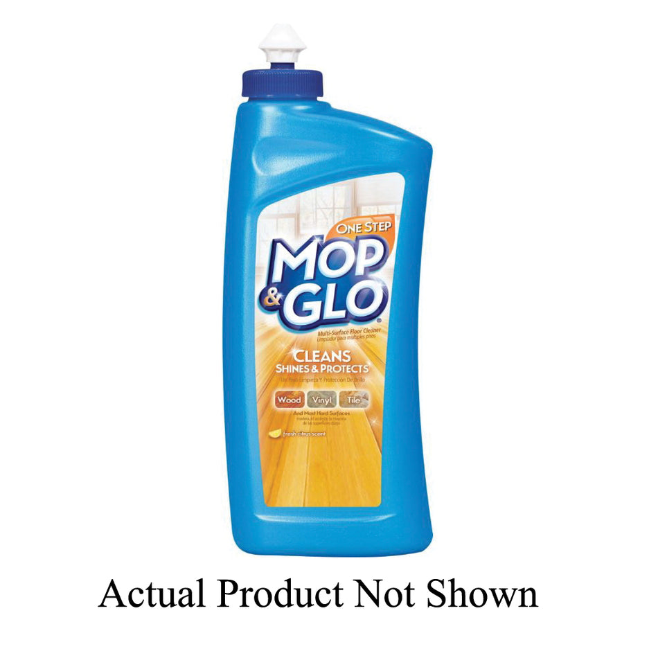 RESOLVE® Mop & Glo® 1920089333 Floor Cleaner, 32 fl-oz, Bottle, Liquid, Citrus