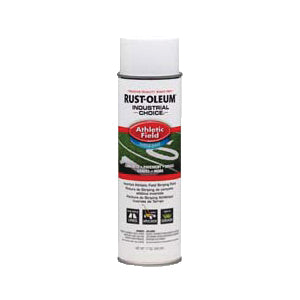 RUST-OLEUM® AF1600 Series 206043 Athletic Field Striping Paint, Water Base, White, 100 to 200 linear ft Coverage Area