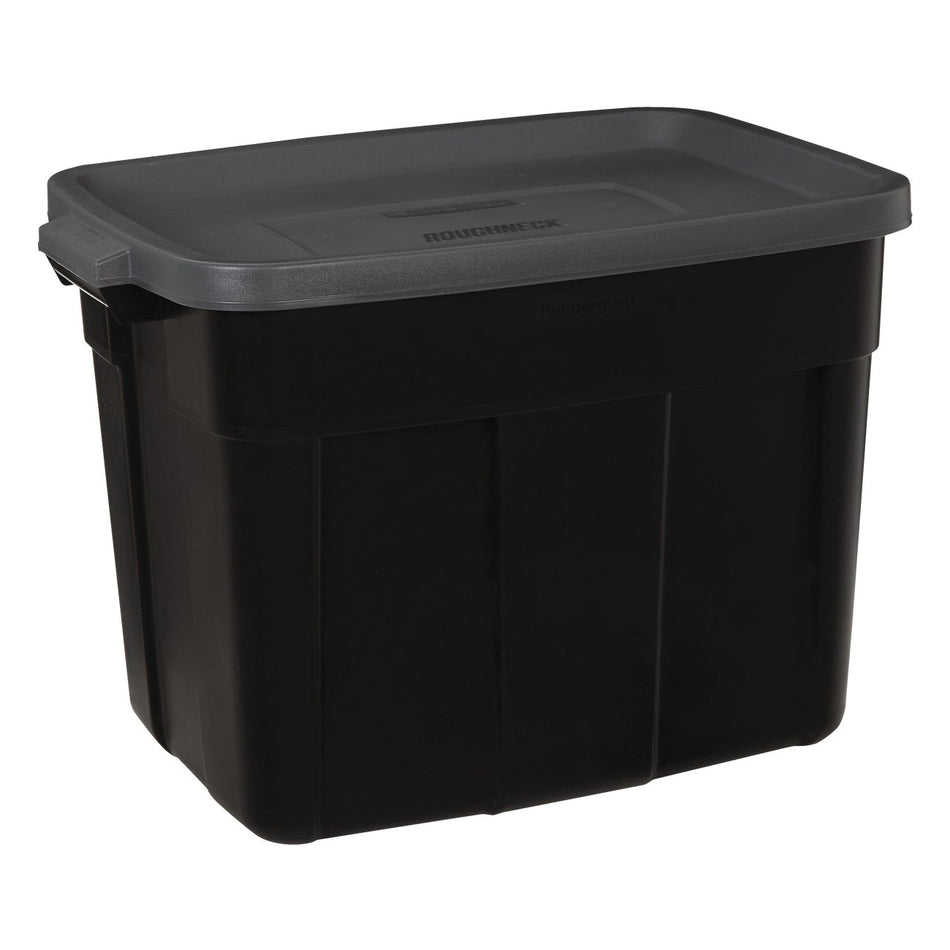 Rubbermaid® Roughneck® RMRT180025 Storage Tote, 24 in L Outside, 16 in W Outside, 16-1/2 in H Outside, 18 gal Capacity