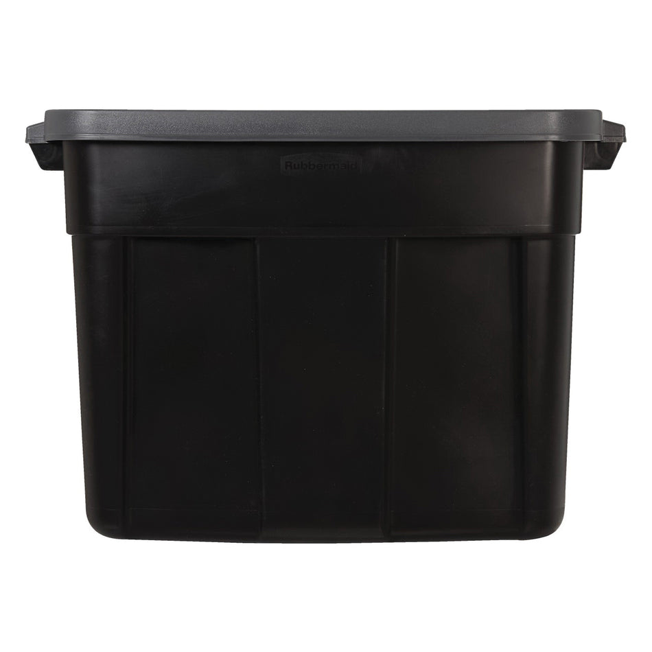 Rubbermaid® Roughneck® RMRT180025 Storage Tote, 24 in L Outside, 16 in W Outside, 16-1/2 in H Outside, 18 gal Capacity