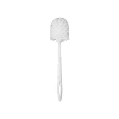 Rubbermaid® FG631000WHT Toilet Bowl Brush, Polypropylene Bristle, 1-1/8 in L Trim, White Handle, Plastic Handle