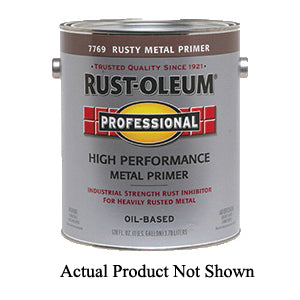 RUST-OLEUM® 7769402 Protective Enamel Primer, Rusty, 431 g/L VOC, 230 to 390 sq-ft Coverage Area, 1 gal