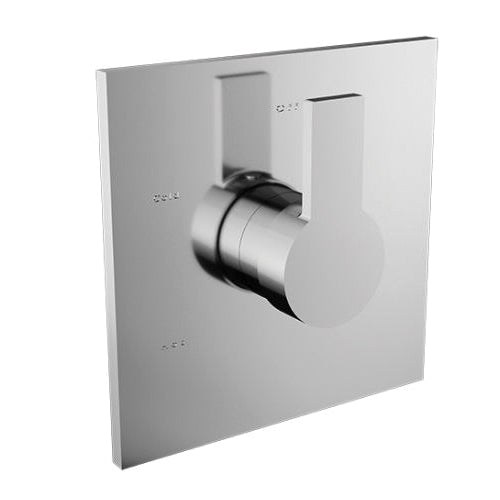 SANTEC E Series 2431MD91-TM Control Shower Trim, 1/2 in Connection, IPS Connection, Brass, Matte Black