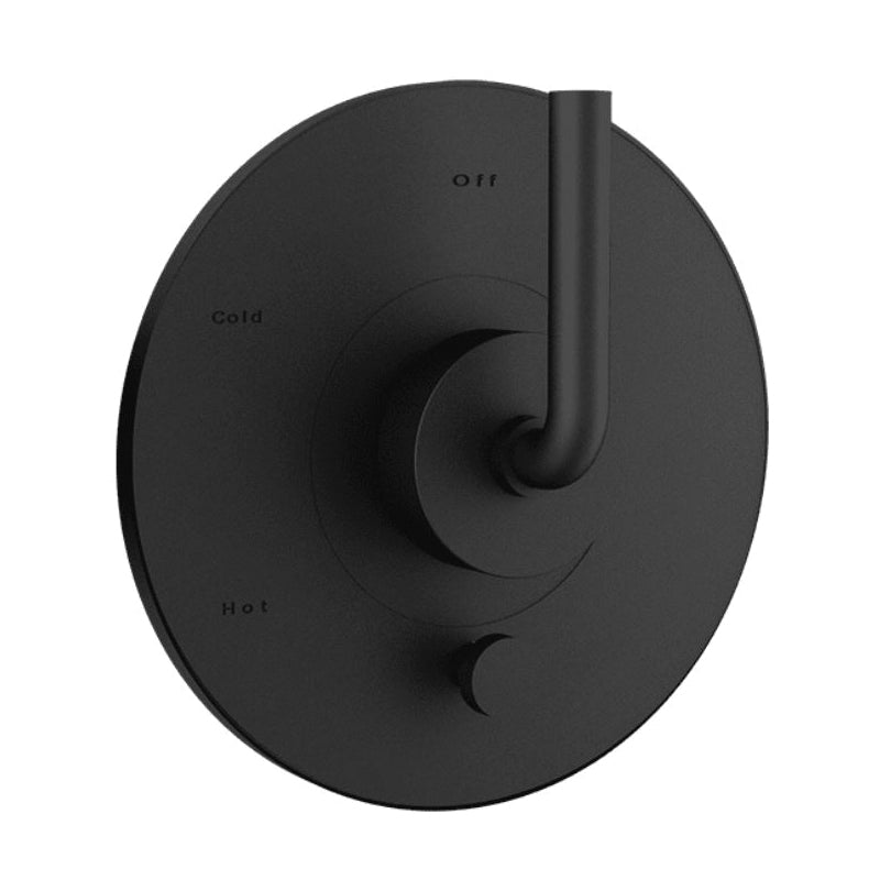 SANTEC E Series 3935CI91-TM Shower Trim With Pushbutton Diverter, 1/2 in Connection, IPS Connection, CI-Style Handle