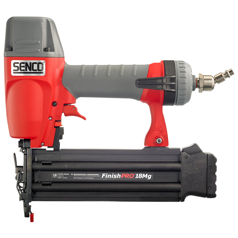 SENCO® 1U0021N Brad Nailer, Tool/Kit: Tool, 110 Nail, 5/8 to 2-1/8 in L Nail, Straight Magazine, 2.4 scfm Air Flow