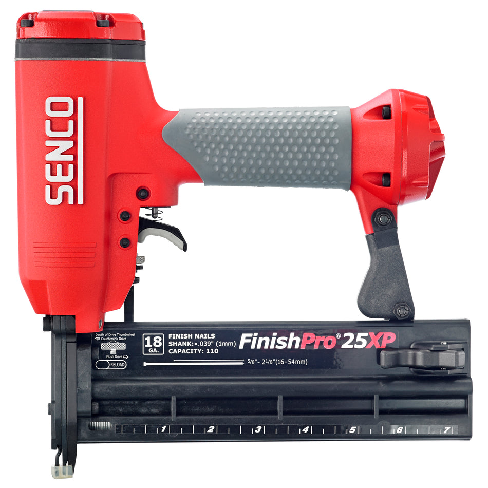 SENCO® 760102N Brad Nailer, Tool/Kit: Tool, 110 Nail, 5/8 to 2-1/8 in L Nail, 1.92 scfm Air Flow, 9-13/16 in OAL